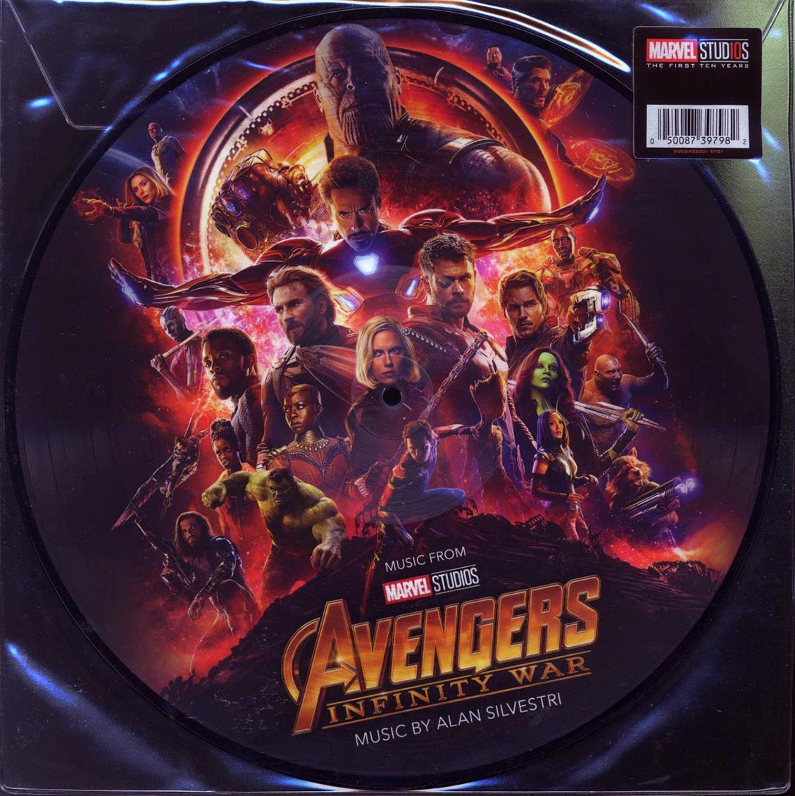 Alan Silvestri - Avengers: Infinity War (Music From Marvel Studios) [2018 Picture Disc] [New Vinyl Record LP]