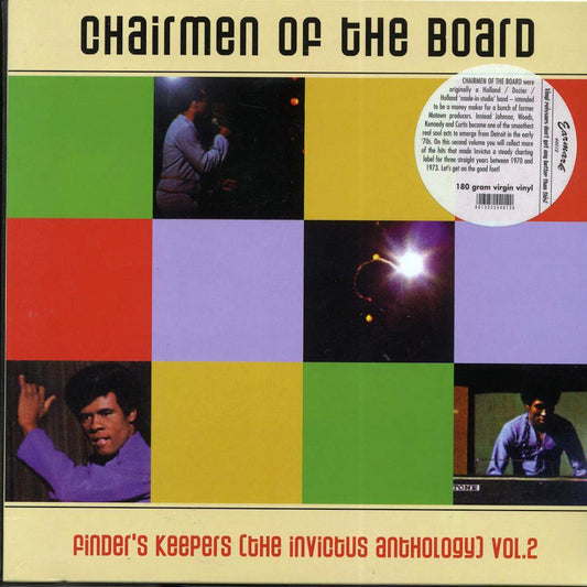 Chairmen Of The Board - Finders Keepers: The Invictus Anthology Volume 2 (2xLP) (180g) [New]