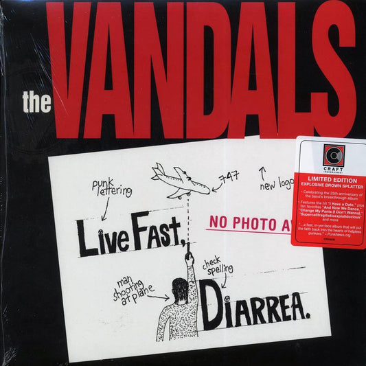 The Vandals - Live Fast Diarrhea (25th Anniv. Ed.) (ltd. ed.) (brown vinyl) [New Vinyl LP]