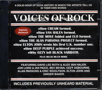 Van Halen, Ozzy Osbourne, Alan Parsons, Elton John, Etc. - Voices Of Rock Volume 1 [New CD]