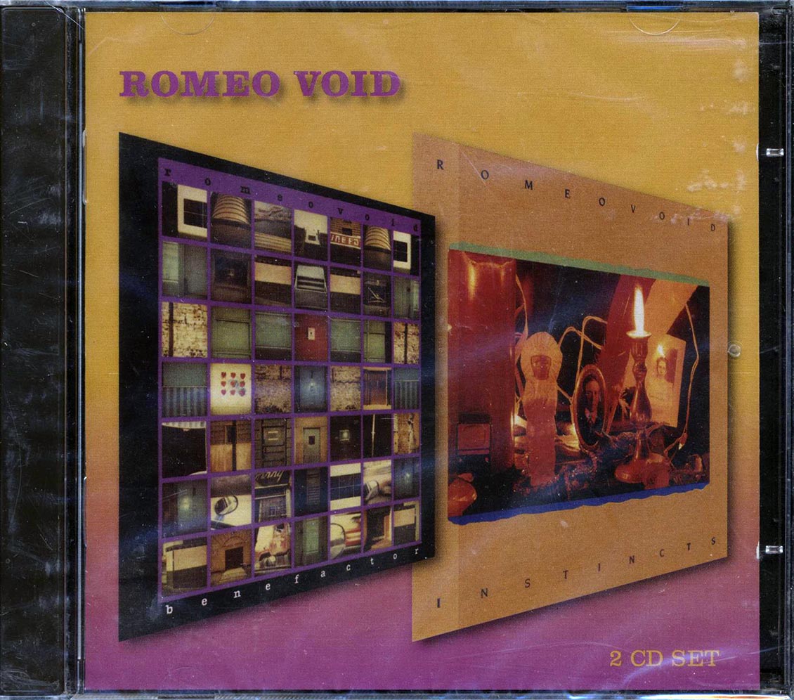 Romeo Void - Benefactor + Instincts (2 albums on 1 CD) (23 tracks) [New] [New CD]