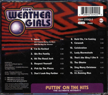 The Weather Girls - Puttin' On The Hits: The Ultimate Hitparty (+bonus track) [New CD]