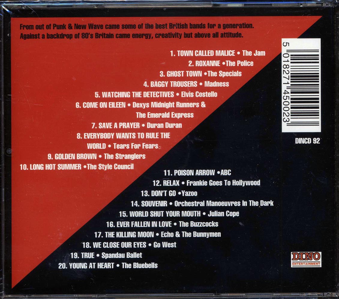 The Jam, The Police, The Specials, Duran Duran, The Buzzcocks, Etc. - Start: The Best Of British (20 tracks) [New CD]