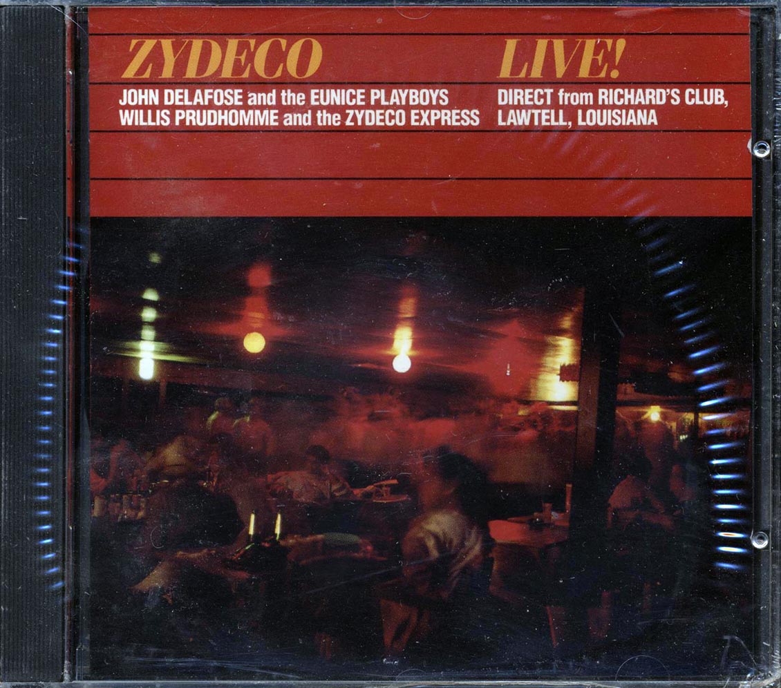 John Delafose & The Eunice Playboys, Willis Prudhomme & The Zydeco Express - Zydeco Live! [New CD]