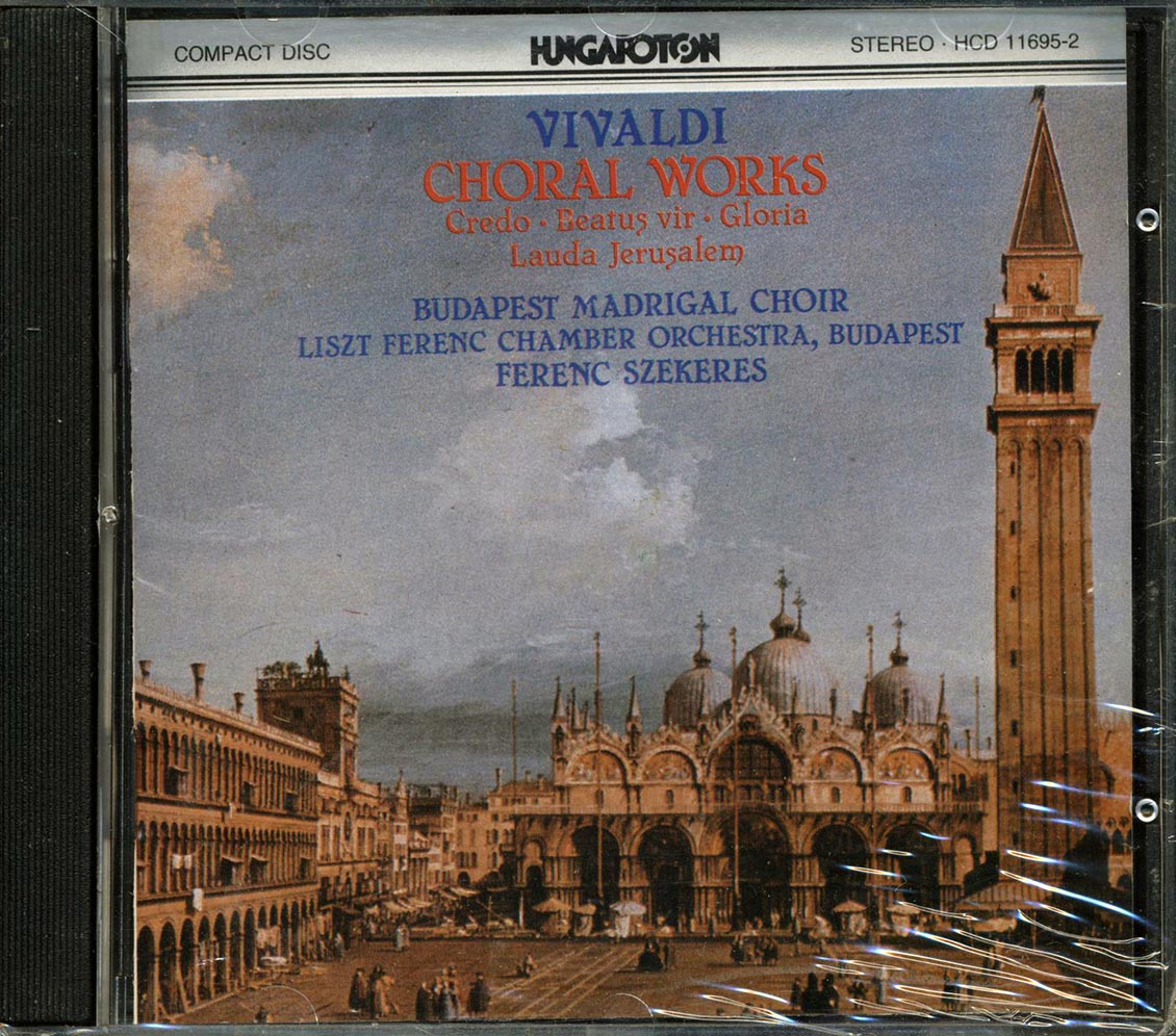 Vivaldi, Budapest Madrigal Choir, Liszt Ferenc Chamber Orchestra, Ferenc Szekeres - Choral Works [New CD]