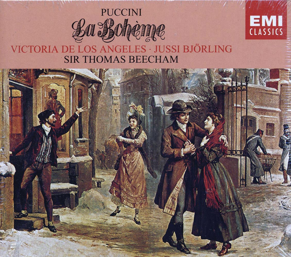 Puccini, Victoria De Los Angeles, Jussi Bjorling, Sir Thomas Beecham - La Boheme (2xCD) (box set) (incl. large booklet) [New] [New CD]