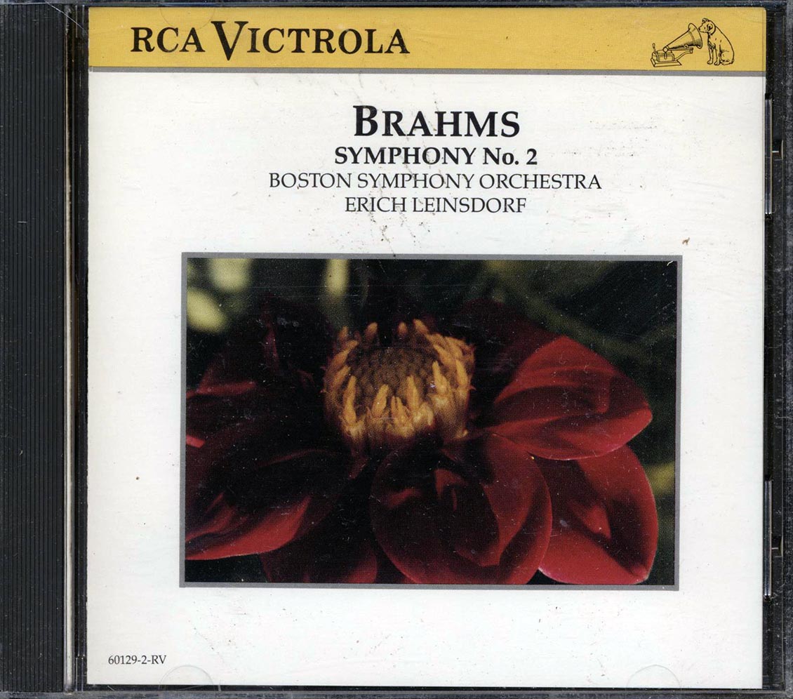 Brahms, Boston Symphony Orchestra, Erich Leinsdorf - Symphony No. 2 [New CD]