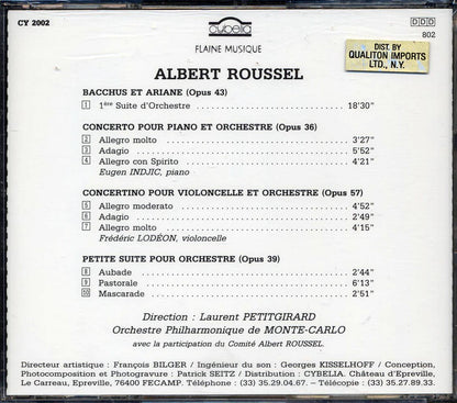 Albert Roussel - Petit Suite [New CD]
