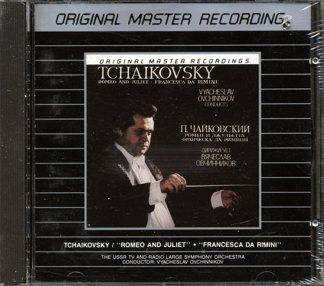 Tchaikovsky, Vyacheslav Ovchinnikov, The USSR TV And Radio Large Symphony Orchestra - Romeo And Juliet, Francesca Da Rimini [New CD]