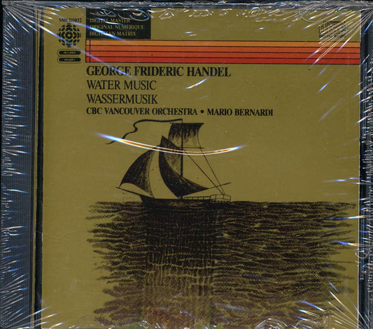 Georg Friedrich Handel, Mario Bernardi, CBC Vancouver Orchestra - Water Music [New CD]