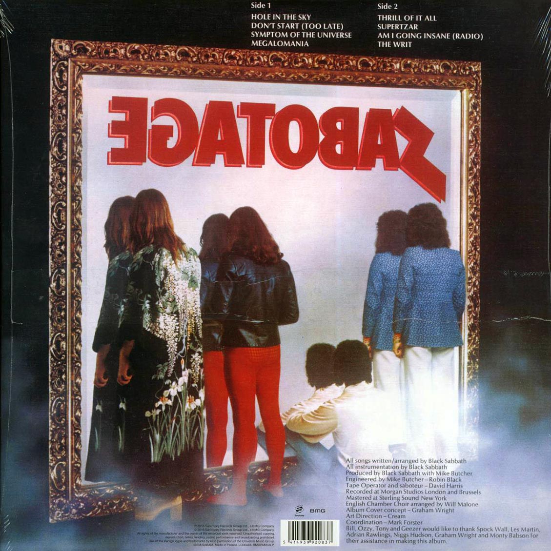 Black Sabbath - Sabotage (180g) [New Vinyl LP]