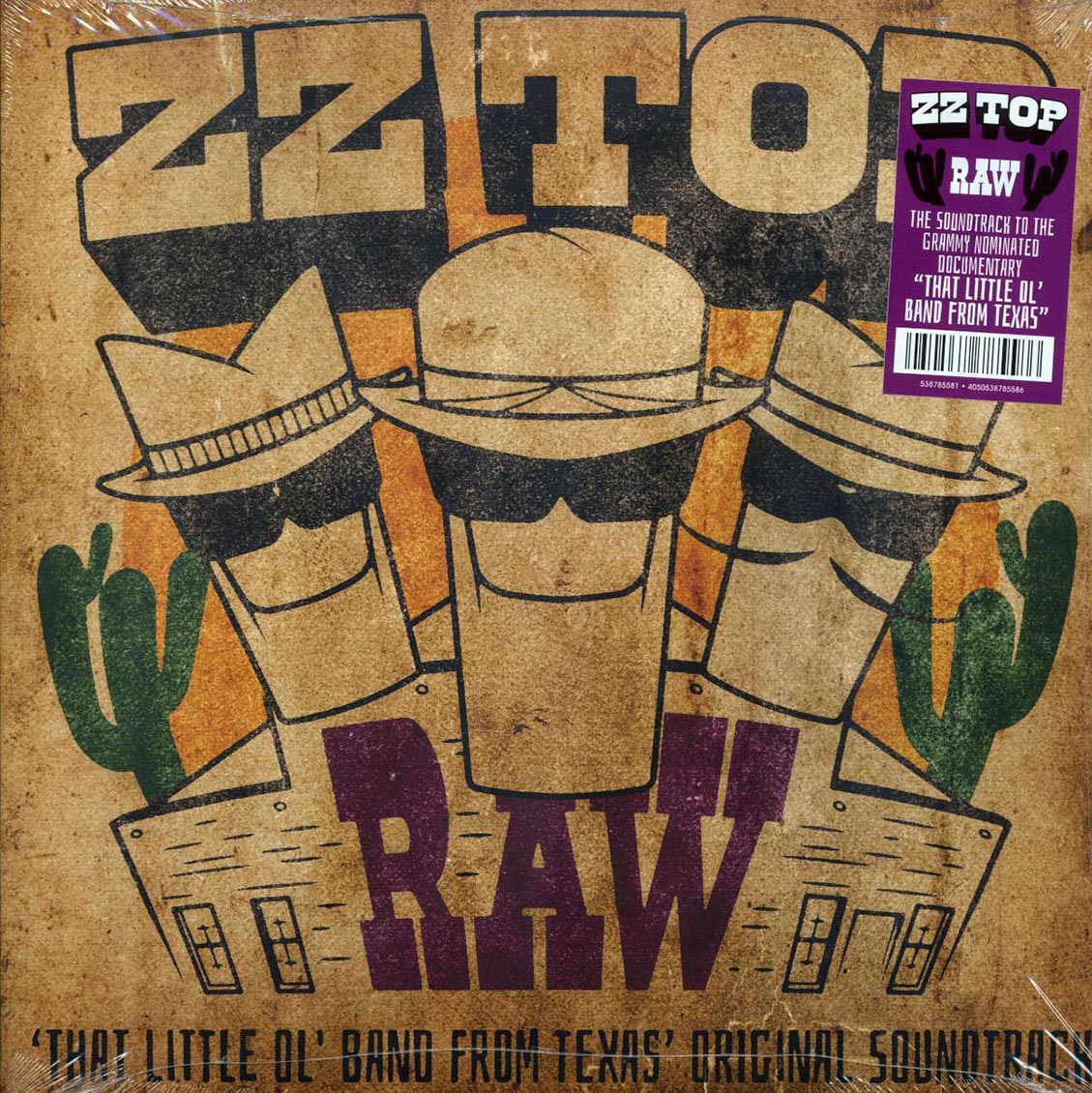 ZZ Top - Raw: That Little Ol' Band From Texas Original Soundtrack [New] [New Vinyl]