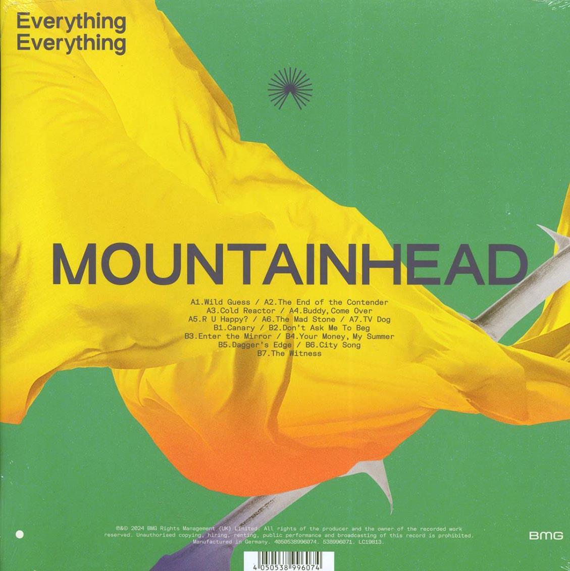 Everything Everything - Mountainhead [New Vinyl LP]