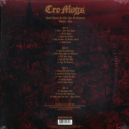 Cro-Mags - Hard Times In The Age Of Quarrel Volume 2 (2xLP) [New Vinyl LP]