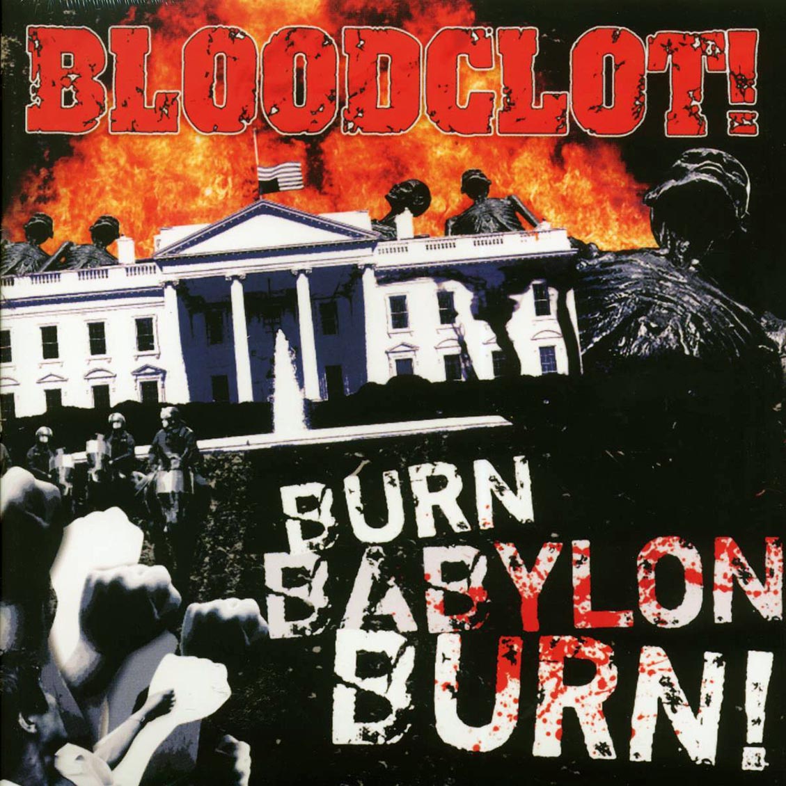Bloodclot! - Burn Babylon Burn! (ltd. ed.) (red vinyl) [New]