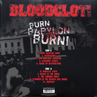 Bloodclot! - Burn Babylon Burn! (ltd. ed.) (red vinyl) [New Vinyl LP]