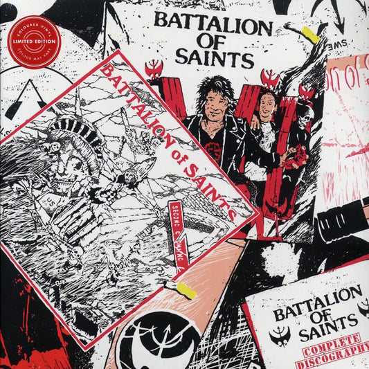 Battalion Of Saints - Complete Discography (ltd. ed.) (3xLP) (red/white/blue vinyl) [New]