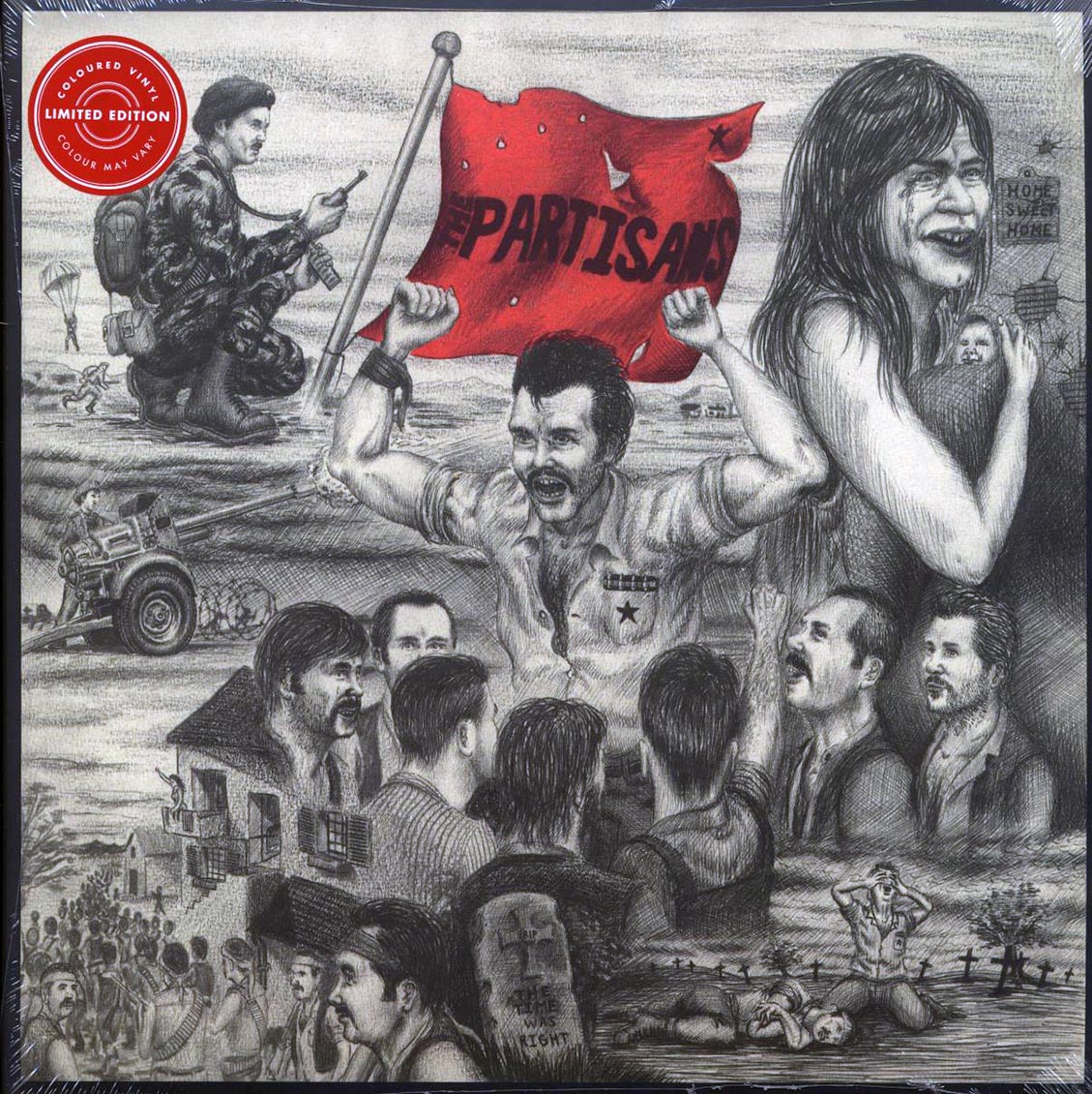 The Partisans - The Time Was Right (ltd. ed.) (red vinyl) [New Vinyl LP]