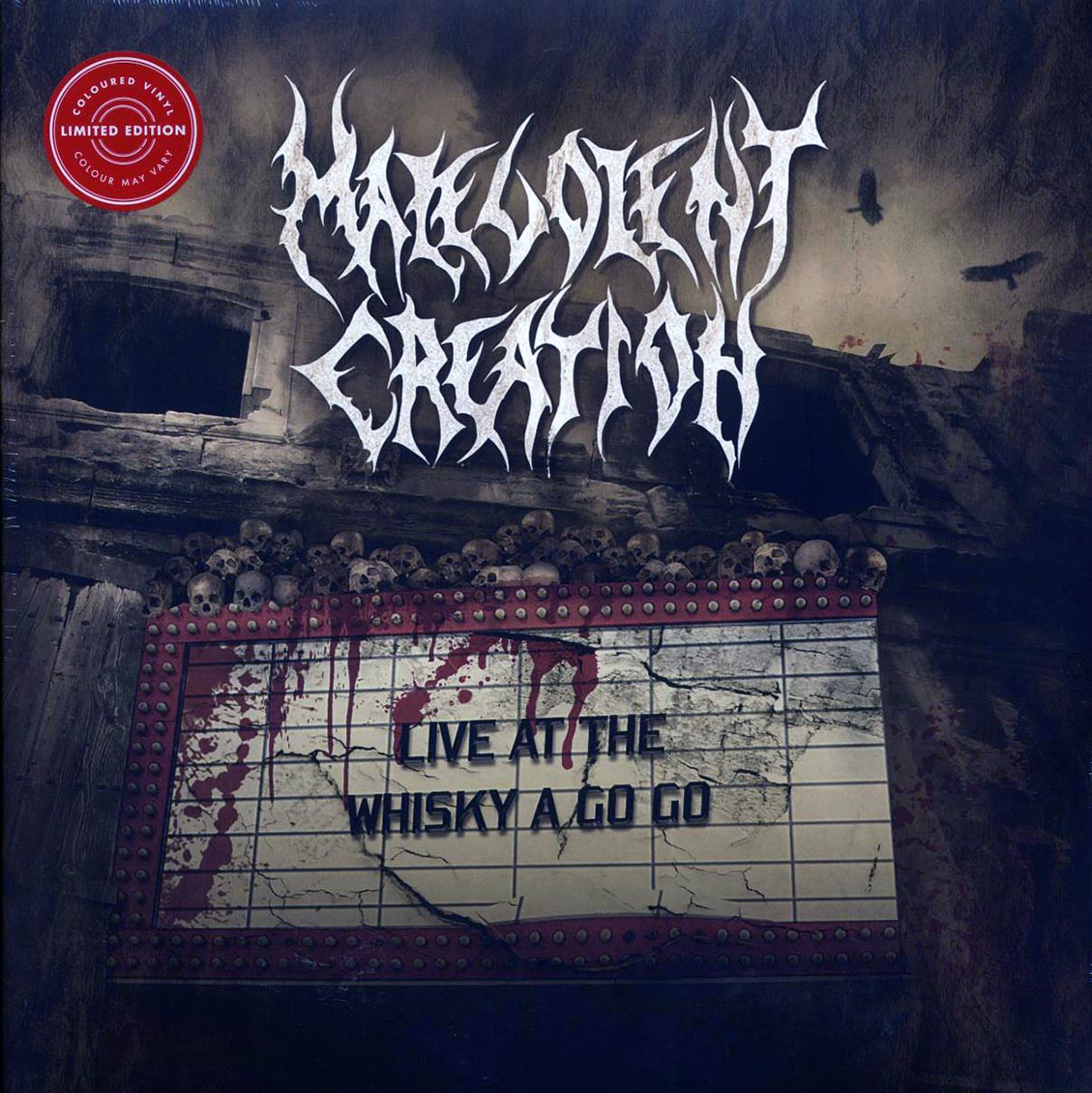 Malevolent Creation - Live At The Whiskey A Go Go (ltd. ed.) (2xLP) (clear vinyl) [New Vinyl LP]