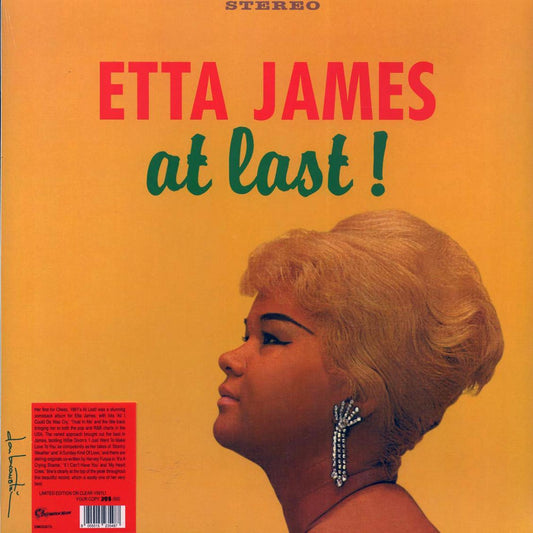 Etta James - At Last! (ltd. 500 copies made) (clear vinyl) [New Vinyl Record LP]