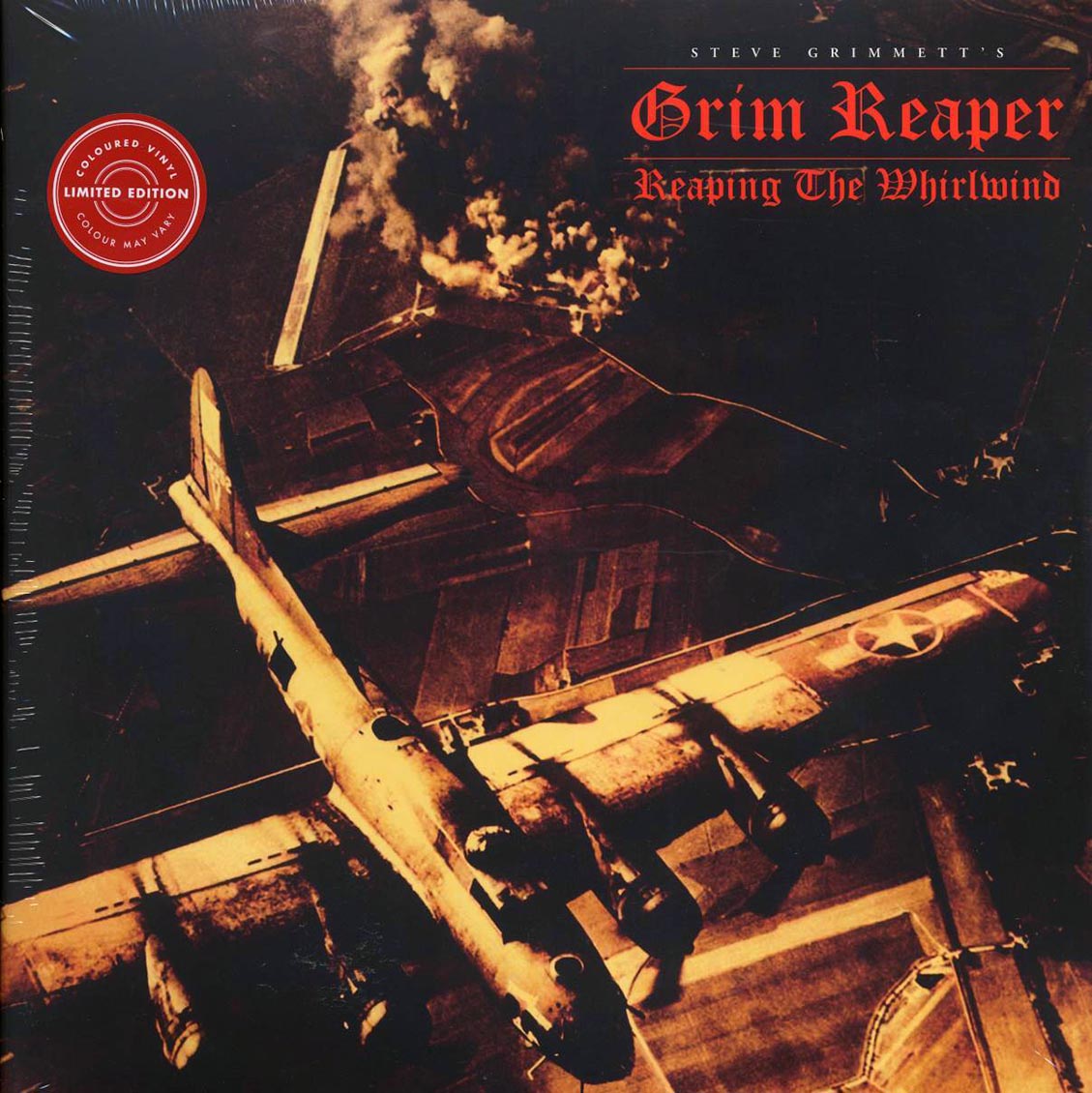 Grim Reaper - Reaping The Whirlwind (ltd. ed.) (2xLP) (white/red splatter vinyl) [New Vinyl LP]