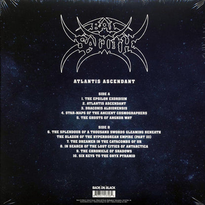 Bal-Sagoth - Atlantis Ascendant (ltd. ed.) (clear/red splatter vinyl) [New Vinyl LP]
