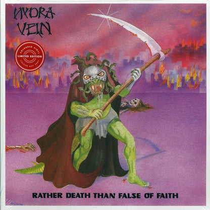 Hydra Vein - Rather Death Than False Of Faith (ltd. ed.) (2xLP) (clear/purple splatter vinyl) [New Vinyl LP]