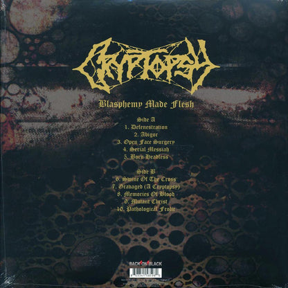 Cryptopsy - Blasphemy Made Flesh (ltd. ed.) (clear vinyl) [New Vinyl LP]