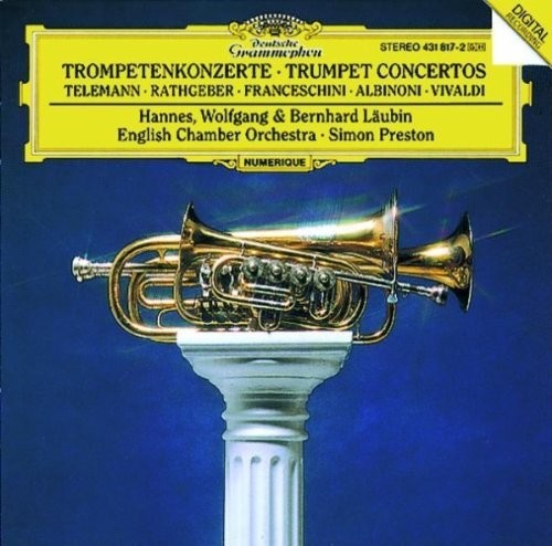 Hannes LÃ¤ubin - Trumpet Concerti [CD]