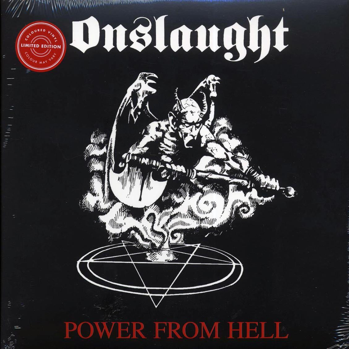 Onslaught - Power From Hell (ltd. ed.) (white/red splatter vinyl) [New Vinyl LP]