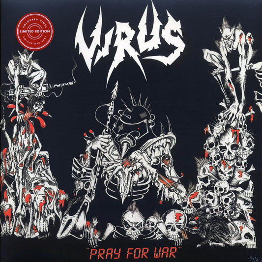 Virus - Pray For War (ltd. ed.) (white/red splatter vinyl) [New Vinyl LP]
