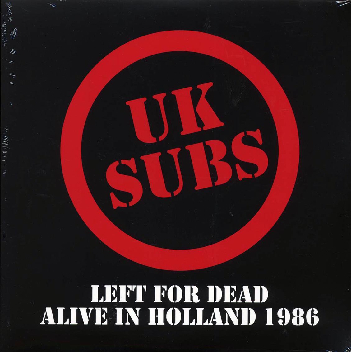 UK Subs - Left For Dead: Alive In Holland 1986 (ltd. ed.) (2xLP) (clear vinyl) [New Vinyl LP]