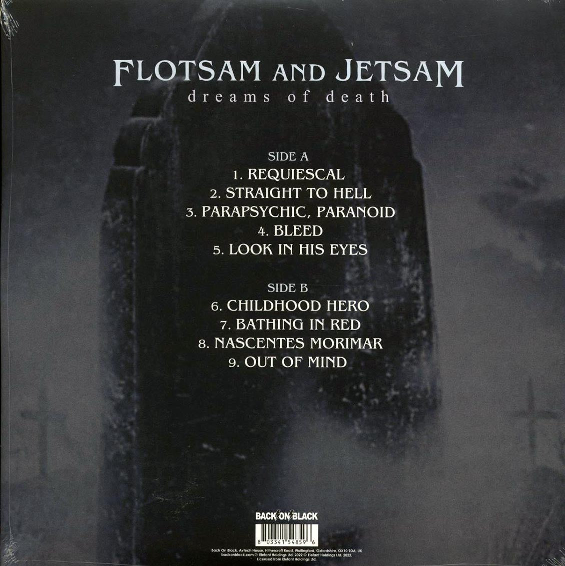Flotsam & Jetsam - Dreams Of Death (ltd. ed.) (clear vinyl) [New Vinyl LP]