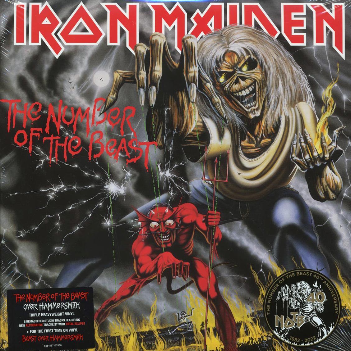 Iron Maiden - The Number Of The Beast + Beast Over Hammersmith (40th Anniv. Ed.) (+18 bonus tracks) (180g) (remastered) [New] [New Vinyl]