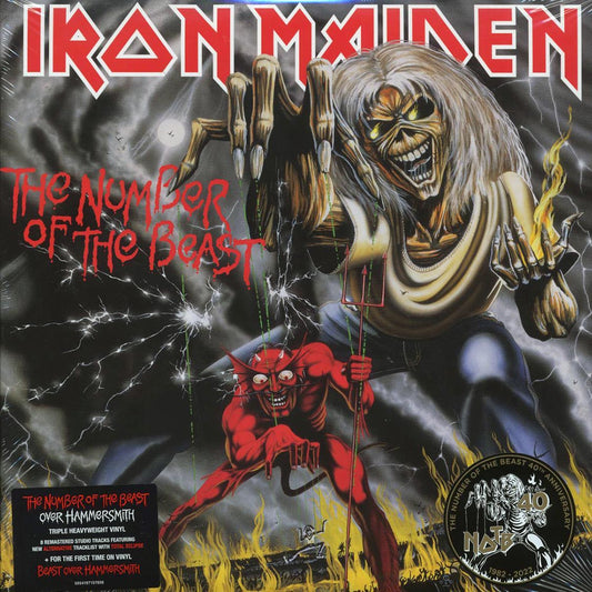 Iron Maiden - The Number Of The Beast + Beast Over Hammersmith (40th Anniv. Ed.) (+18 bonus tracks) (180g) (remastered) [New] [New Vinyl]
