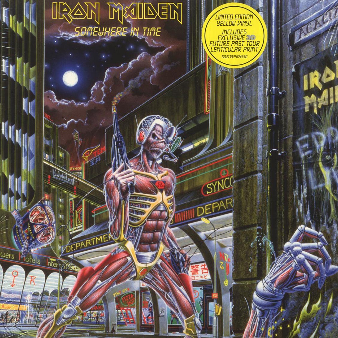 Iron Maiden - Somewhere In Time (ltd. ed.) (remastered) (yellow vinyl) [New] [New Vinyl]