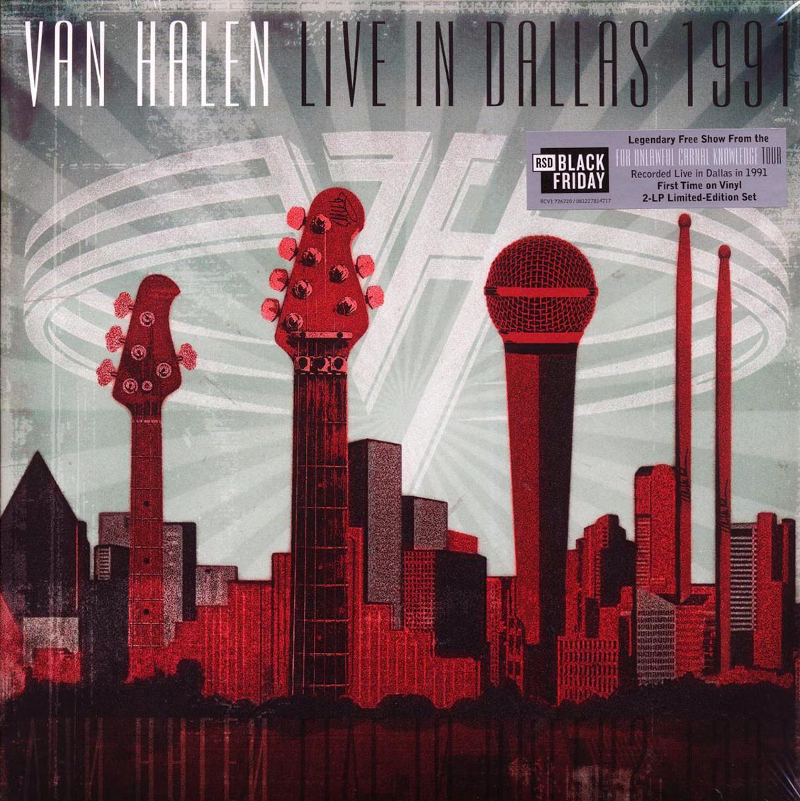 Van Halen - Live In Dallas 1991 (RSD 2024) (ltd. ed.) (2xLP) (red vinyl) [New] [New Vinyl]