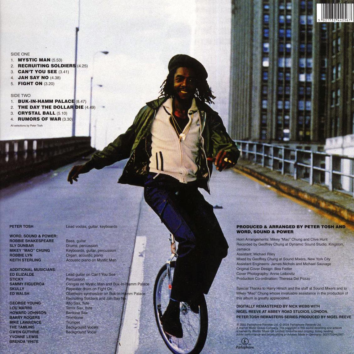 Peter Tosh - Mystic Man (ltd. ed.) (remastered) (green vinyl) [New Vinyl LP]