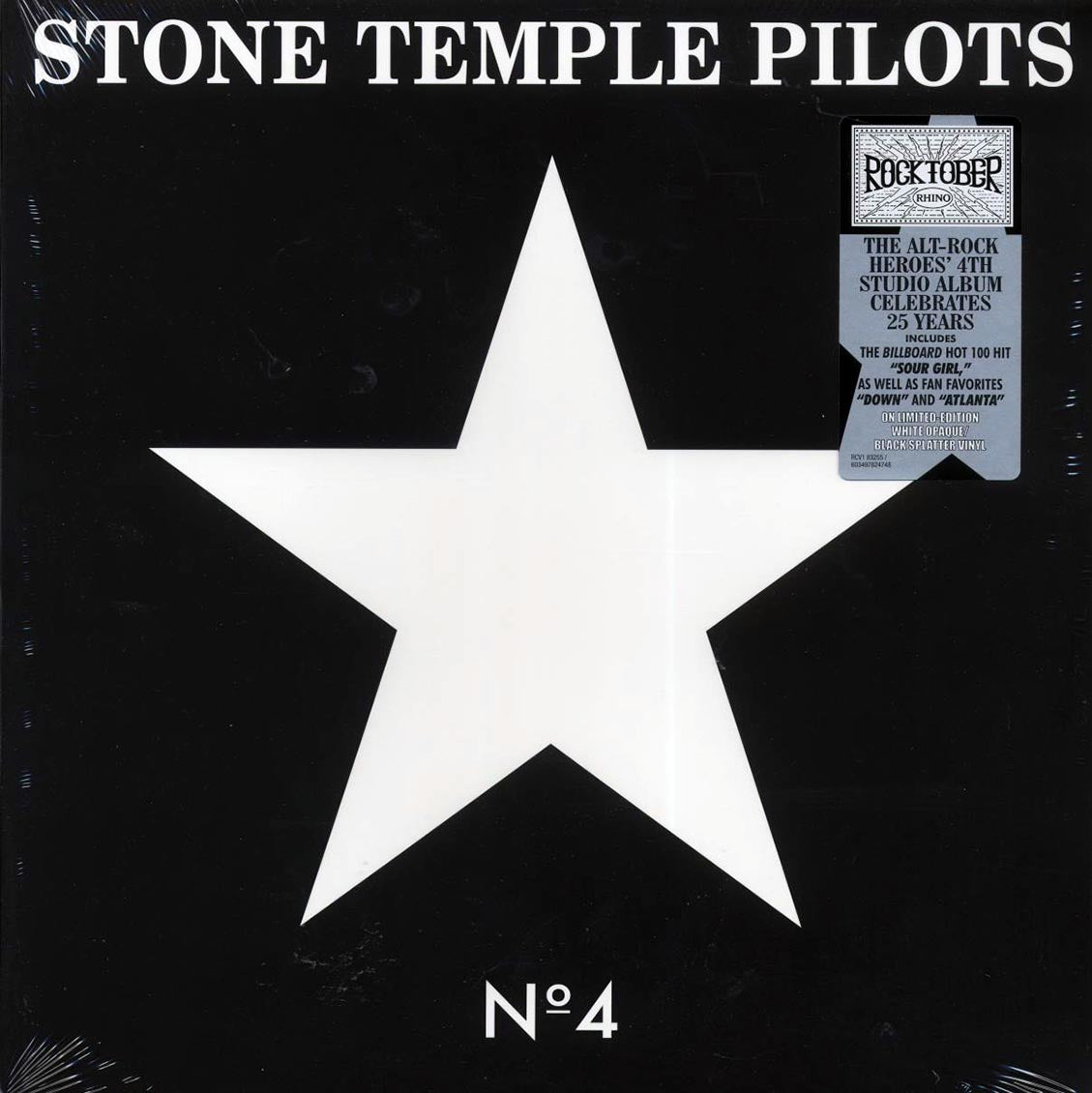 Stone Temple Pilots - No4 (ltd. ed.) (white opaque/black splatter vinyl) [New] [New Vinyl]