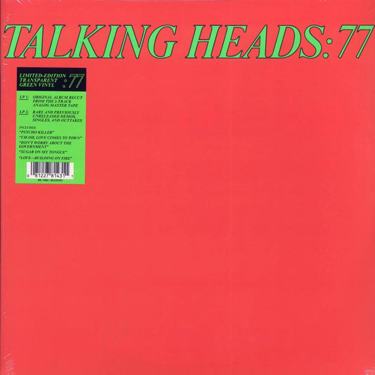 Talking Heads - Talking Heads: 77 (with Bonus LP) (+12 bonus tracks) (ltd. ed.) (2xLP) (green vinyl) [New Vinyl LP]