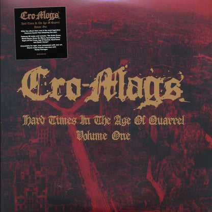 Cro-Mags - Hard Times In The Age Of Quarrel Volume 1 (2xLP) [New Vinyl LP]