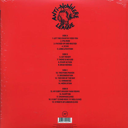 Anti-Nowhere League - The Best Of Anti-Nowhere League (ltd. ed.) (2xLP) (red vinyl) [New Vinyl LP]