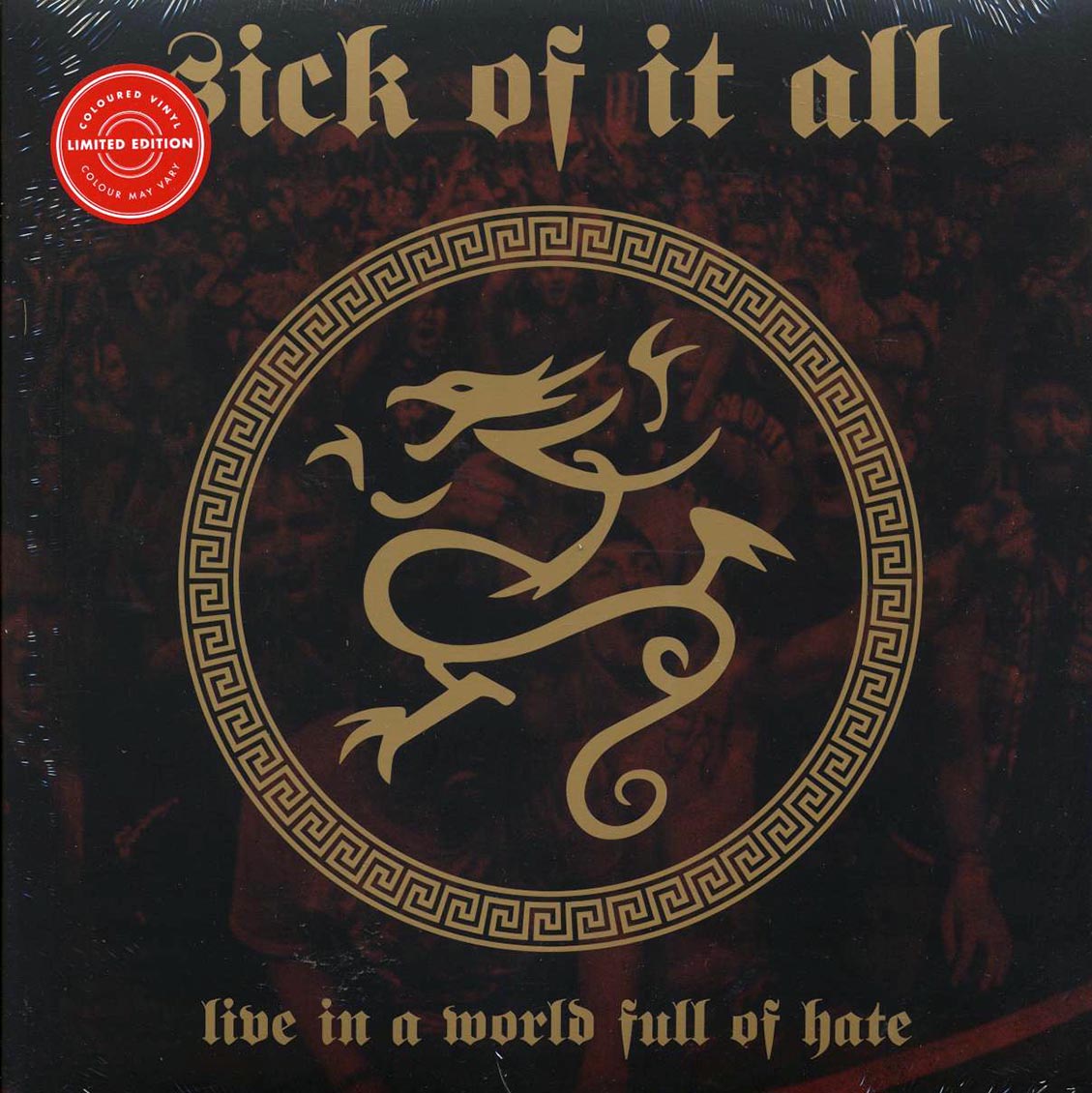 Sick Of It All - Live In A World Full Of Hate (ltd. ed.) (clear vinyl) [New Vinyl LP]
