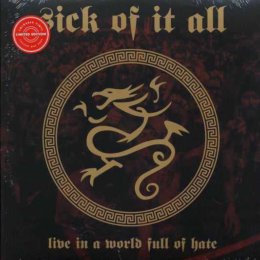 Sick Of It All - Live In A World Full Of Hate (ltd. ed.) (clear vinyl) [New Vinyl LP]