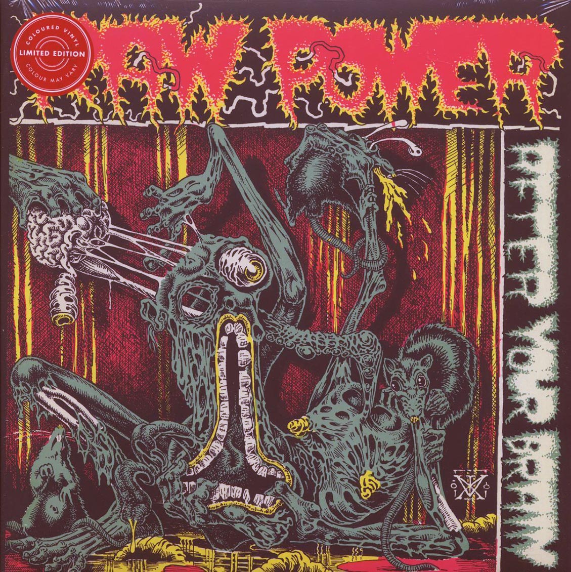 Raw Power - After Your Brain (ltd. ed.) (white/red splatter vinyl) [New Vinyl LP]