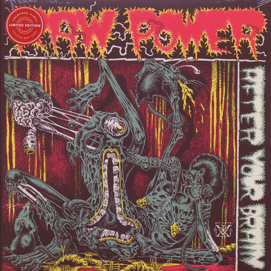 Raw Power - After Your Brain (ltd. ed.) (white/red splatter vinyl) [New Vinyl LP]