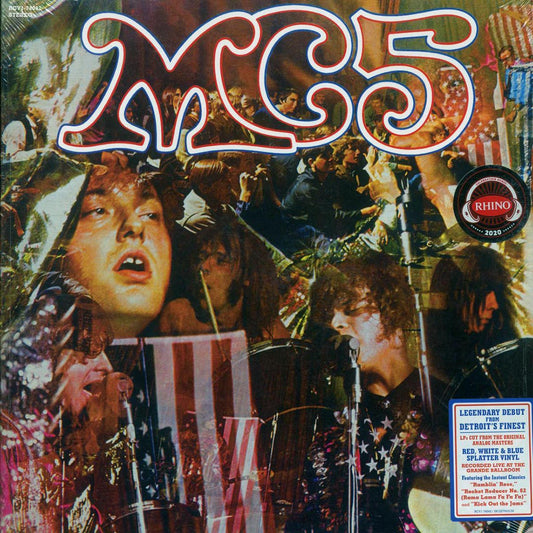 MC5 - Kick Out The Jams (ltd. ed.) (red/white/blue splatter vinyl) [New Vinyl LP]