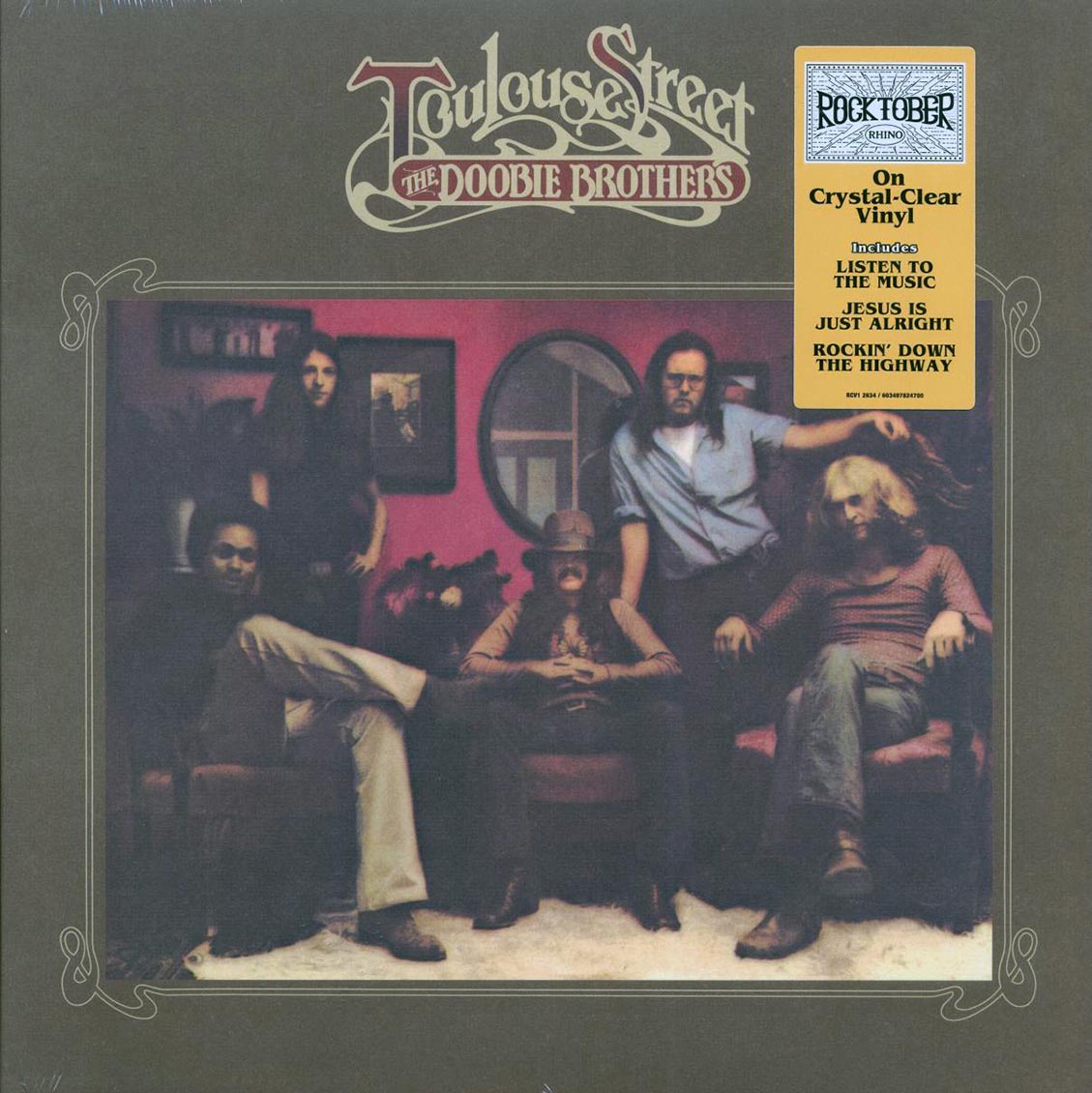 The Doobie Brothers - Toulouse Street (remastered) (clear vinyl) [New] [New Vinyl]