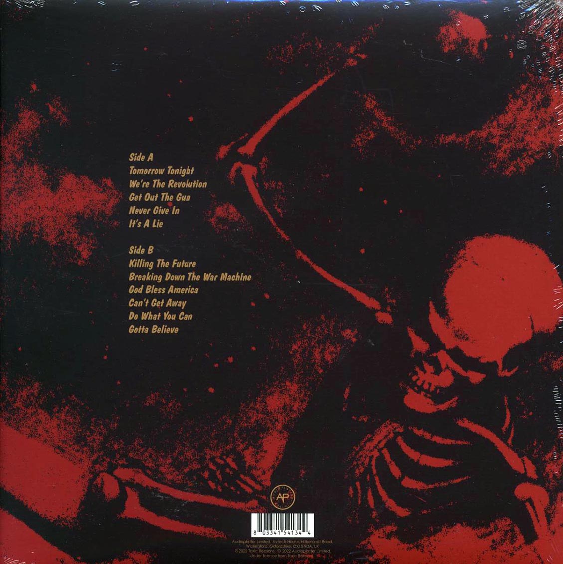 Toxic Reasons - Bullets For You (ltd. ed.) (red vinyl) [New Vinyl LP]