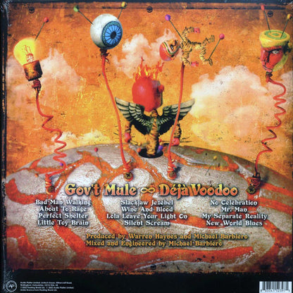 Gov't Mule - Deja Voodoo (ltd. ed.) (2xLP) (clear vinyl) [New Vinyl LP]